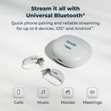 Lexie B3 OTC Hearing Aids Powered by Bose Sound Technology for Superior Speech Clarity - Rechargeable, Customizable, Universal Bluetooth Streaming - Receiver-in-Canal-Style Plus Lexie Expert Support