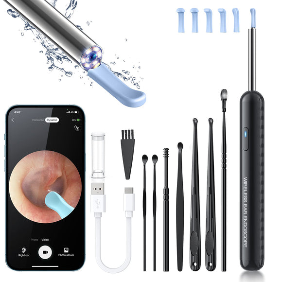 Ear Wax Removal, Ear Cleaner with Camera and Light, FSA HSA Eligible, Ear AIFINI
