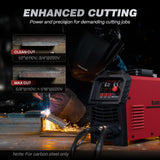 ARCCAPTAIN 60A Non-HF Plasma Cutter Machine, Blowback Pilot Arc, 110V/220V