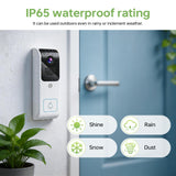 ZHXINSD 4MP Wireless Video Doorbell Camera