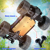 1:14 Scale RC Cars for Adults, 60KPH High Speed RC Truggy, 4X4 Off-Road Remote Control Truck, Waterproof Electric Car with 2S Battery, All Terrain RC Vehicle for Snow, Sand, Beach & Rocky Surfaces