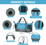 MORXPLOR Insulated Fish Cooler Kill Bag with Flat Bottom-26x18 31x14 40x16 50x18 60x20 70x25 Inches Waterproof Fishing tackle Kill Cooler Bag