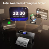 Phomemo AirPrint Touchscreen Thermal Label Printer with Label Holder