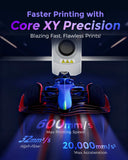 AD5X Multi-Color 3D Printer with IFS,Fully Auto Leveling FDM 3D Printer with Max 600mm/s High Speed Printing