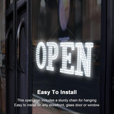 40"x14" Large LED Open Signs for Business with Remote, Super Bright Unique Design Open Sign with Hanging Installation, High Visibility Open Sign for Stores Bar Hotel Retail Shops Window Salon Restaurant Office