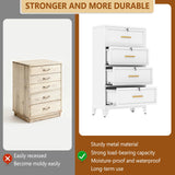 4 Drawer Steel Wide Filing Organization Storage Cabinets for Legal/Letter/A4/F4 Size with Hanging Files&Key