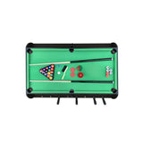 KICK Triplex 55″ Telescopic Rods 3-in-1 Swivel Multi Game Table (Black) – Foosball, Pool/Billiards & Air Hockey