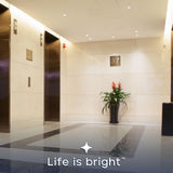 LUXRITE 4" Inch Commercial LED Recessed Light with J-Box, 5 CCT Options 2700K-5000K, 3 Wattages 12/16/20W, 0-10V TRIAC Dimmable, CRI90, 1200/1600/2000 Lumens, 120-277V, Wet Rated, IC Rated (6 Pack)