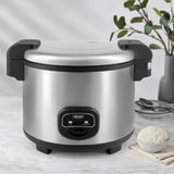 60-Cup (Cooked) (30-Cup UNCOOKED) Commercial Rice Cooker, Stainless Steel Exterior (ARC-1130S), Silver AROMA