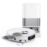 DREAME L40s Ultra Robot Vacuum and Mop, 19,000Pa Suction, Auto-Empty, Mop Self-Cleaning, 100% Detangling DuoBrush, Extending Mops and Side Brush, 1.57in Obstacle Clearing, App & Voice Control (White)