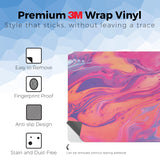 Phone Skin Compatible with Microsoft Surface Laptop 13.8" 8th Edition (2026) - Sunset Flow - Premium 3M Vinyl Protective Wrap Decal Cover - Easy to Apply | Crafted in the USA by MightySkins