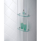 DreamLine QWALL-Tub 56-60 in. W x 28-32 in. D x 60 in. H Acrylic Backwall Kit In White, SHBW-1360603-01