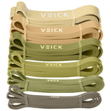 VEICK Exercise Bands Set - Long Heavy Stretch Bands for Men and Women, Pull Up Assistance Bands, Home Gym Fitness Equipment