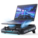 llano V11 Pro Laptop Cooling Pad, Gaming Laptop Cooler RGB Laptop Fan