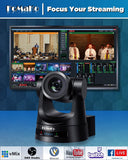 FoMaKo PTZ Camera HDMI, AI Auto-Tracking Gen 3, 20x Optical Zoom