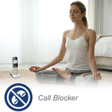 Corded/Cordless Phone for Home with Answering Machine, Call Blocking, Caller ID, Large Backlit Display (Silver/Black) VTech