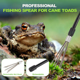 Smarkey Fishing Harpoon Spear Gig Gaff Fork Hook for Frog Cane Toad Bullfrogs Bufo Flounder Fish Mole Remove Trap Catching