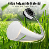 Replacement Spool for Black+Decker 12 Pack Trimmer String 0.065" AF-100 Autofeed Replacement Spools(12 Spool+4 Caps)