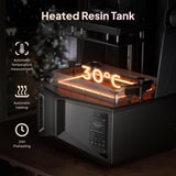 Saturn 4 Ultra 16K Resin 3D Printer, 10" 16K Mono LCD Resin Printer with Smart Mechanical Sensor, Heated Resin Tank