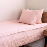 Beddy's Pink All-in-One Zipper Bedding Set - Minky Lined - King