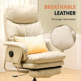 Ergonomic Office Chair with Footrest High Back Computer Desk Chairs Indoor Lounge Chair with Wheels