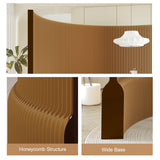 Adjustable Modern Folding Paper Room Divider - Versatile Indoor Partition Wall for Home, Office & Exhibits (300-400cm/9.8ft-13.1ft) - Space Separator & Privacy Screen