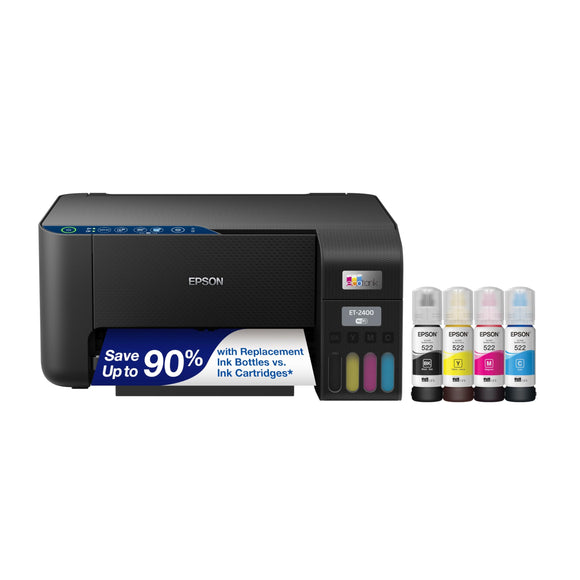 Wireless Color All-in-One Cartridge-Free Supertank Printer Epson