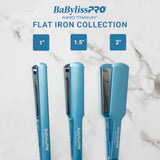 BaBylissPRO Flat Iron Hair Straightener, 1 Inch Nano Titanium, Hair Styling Tools & Appliances, BNT4072TUC