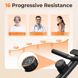 YOSUDA Recumbent Exercise Bike for Adults Seniors with Quick Adjust Seat, 350LB Capacity & 16-level Resistance, Black YOSUDA