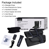 Leg and Foot Massager with Heat, Air Compression Leg Massager for Circulation and Pain Relief Helpful for Swollen Legs Edema RLS FIT KING