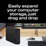 Seagate Expansion 24TB External Hard Drive HDD - USB 3.0, with Rescue Data Recovery Services