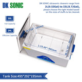 Ultrasonic Cleaner with Digital Timer and Basket for Coins DK SONIC