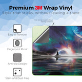 Laptop Skin Compatible with Apple MacBook Neo - Space Horizon - Premium 3M Vinyl Protective Wrap Decal Cover