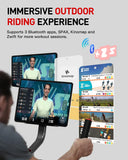 HARISON Exercise Bike - Magnetic Stationary Bike for Home Gym - Silent Pad Indoor Cycling Bike with Tablet Mount & Comfortable Seat Cushion, 350LBS Weight Capacity, Workout Bike (HR-X15 Magnetic exercise bike) HARISON