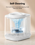 Electric Composter for Kitchen, 4L Countertop Compost Bin with Auto-Cleaning, Smart Home Indoor Food Waste Disposer Machine, Odorless for Kitchen, Low Noise, Transforms Waste in 3-8 Hours(White)