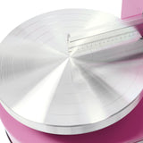 Cake Decorating Machine, Low Noise Cake Frosting Machine, Electric Cake Cream Spreading Machine Turntable with Adjustable Scraper, for 4" to 12" Cake, 60-320RPM Rotating Speed (Pink)