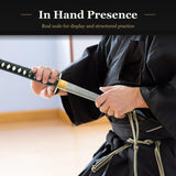 Empire Wheel Wakizashi, Hand Forged 1045 Carbon Steel Japanese Sword