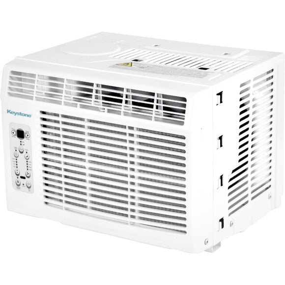 12,000 BTU Window-Wall Air Conditioner with 11,000 BTU Supplemental Heating and Dehumidification, 230V, Window Keystone