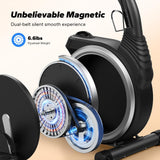 MERACH Recumbent Exercise Bike, High-end Recumbent Bike for Home, Light Commercial Recumbent Bikes for Seniors Adults, Magnetic Recumbent Stationary Bike with Smart Bluetooth and Exclusive App, LCD, Heart Rate Handle MERACH