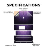 Laptop Skin Compatible with Alienware 16/16X Aurora (2025) - Antique Purple - Premium 3M Vinyl Protective Wrap Decal Cover - Easy to Apply | Crafted in The USA by MightySkins