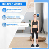 JJFFTAO,Professional Digital Physicians Scale，Ultrasonic Height and Weight Scale，Multifunctional Medical Measuring Scale for Weight and Height Measurement,Weight Capacity 440 lbs / 35.4”-78.7”