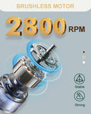 Neck Massager with Heat, Shiatsu Shoulder and Back Massager, Electric Kneading Back Massager HELPHIER