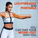 DRAPER'S STRENGTH Heavy Duty Resistance Stretch Loop Bands for Powerlifting Workout Exercise and Assisted Pull Ups 02. Red DRAPER'S STRENGTH