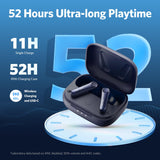 Air Pro 4 Adaptive Hybrid Noise Canceling Wireless Earbuds, Qualcomm Snapdragon Sound, aptX Lossless (Royal Blue) EarFun