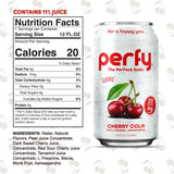 PERFY Caffeine Free Healthy Soda Classics Variety | Real Fruit Juice – Low Sugar Nootropic Drinks with L-Theanine + Turmeric or Ashwagandha | Calming Functional Mocktail Sampler | Sweetened with Stevia & Monk Fruit | Keto + GLP-1 Friendly