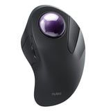 Nulea M505A Wireless Trackball Mouse Ergonomic 44mm Index Finger Control