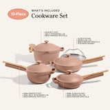 Our Place Cookware Set, 13-Piece Ceramic Nonstick Pots & Pans with Utensils