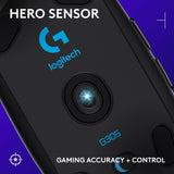 Logitech G305 Lightspeed Wireless Gaming Mouse, Hero Sensor, 12,000 DPI, Lightweight, 6 Programmable Buttons