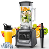LAMPICK Blenders for Kitchen, 2000W Blender for Smoothies 35000 RPM Professional Grade High-Speed Smothie Blender