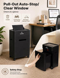 WOLVERINE 180-sheet Auto Feed P5 Heavy Duty Paper Shredder for Home&Office